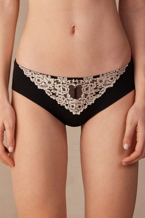 Intimissimi Pretty Flowers Seamless Katoenen Panties Gekleurd | FBEUI76095