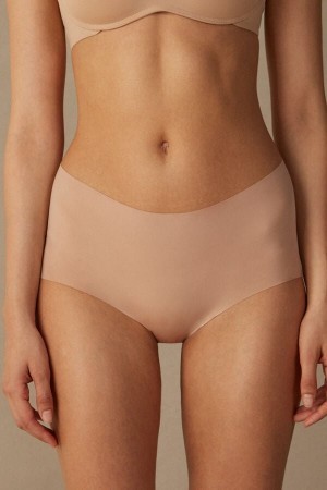 Intimissimi Seamless Microfiber Hipster Natural | EBEHC57619