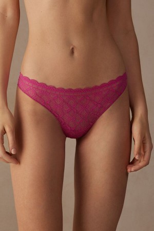 Intimissimi Kanten and Microfiber Brazilian Roze | ABEDF87051