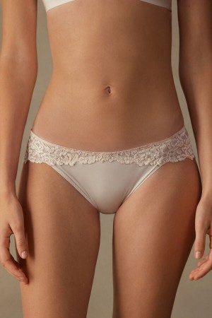 Intimissimi Pretty Flowers Panties Natural | GBEUC30390