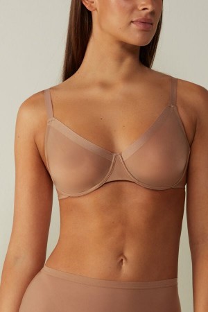 Intimissimi Sveva Invisible Touch Balconette Bra Natural | DBEKV31569