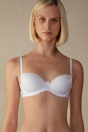 Intimissimi Sofia Balconette Bra in Ultralight Microfiber Wit | PBEER18745