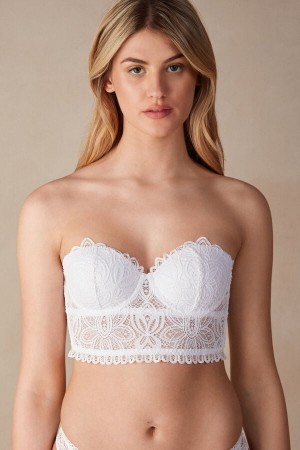 Intimissimi Hot Summer Days Giada Balconette Bustier Wit | BEQCS23125