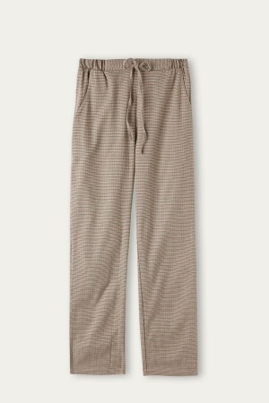 Intimissimi Slow and Cozy Brushed Cloth Pants Natural | BBESO90517