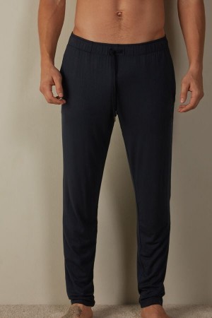 Intimissimi Silk and Modal Trousers Blauw | FBEUI65778