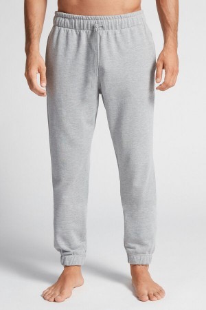 Intimissimi Full Length Lichtgewicht Sweatpants Grijs | MBEFT76997