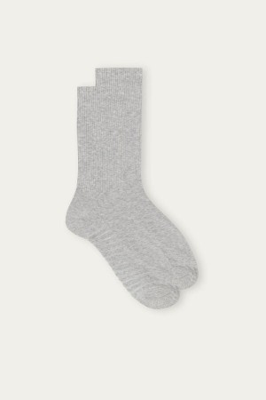 Intimissimi Kort Terrycloth Socks Grijs | BECVG74774