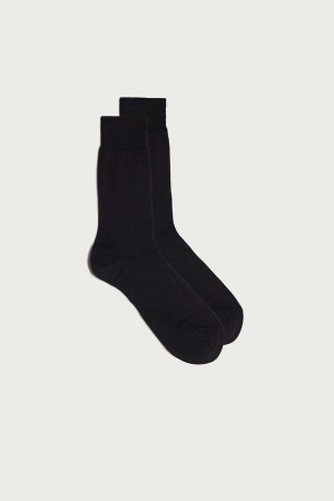 Intimissimi Kort Sateen Egyptian Katoenen Socks Grijs | ZBENQ31982