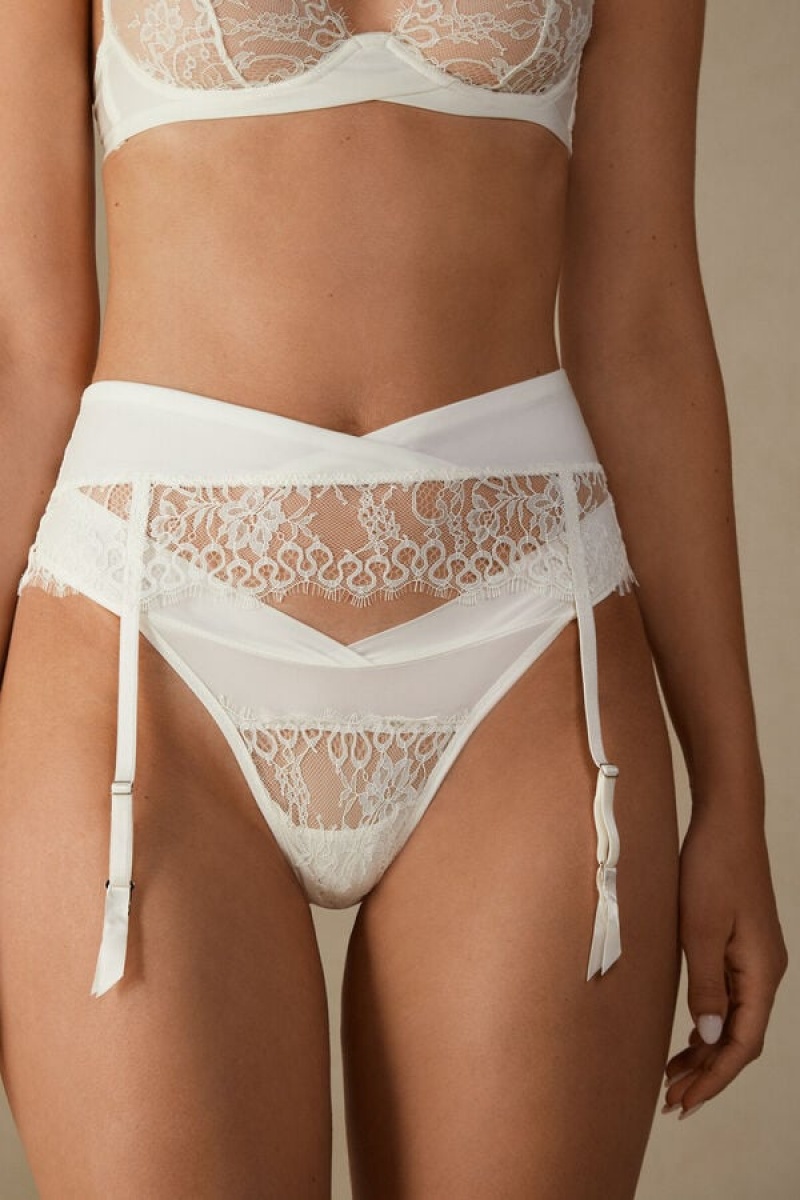 Intimissimi Eternal Love Garter Belt Wit | BEJBT65861