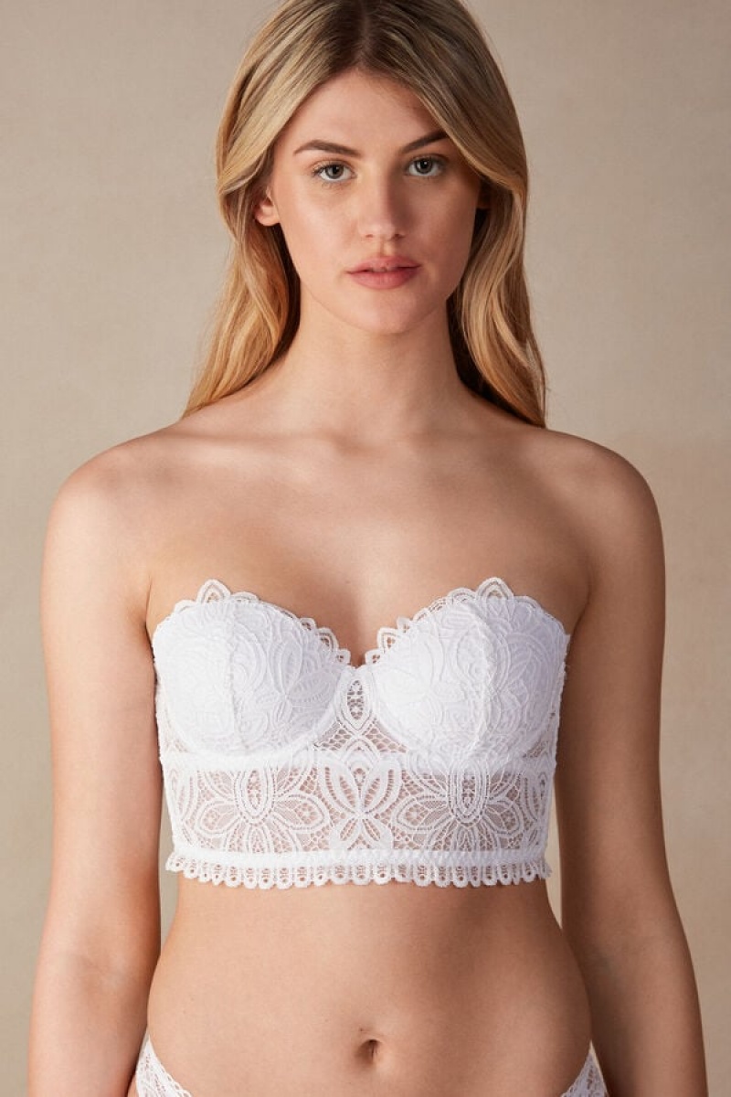 Intimissimi Hot Summer Days Giada Balconette Bustier Wit | SBENY62612