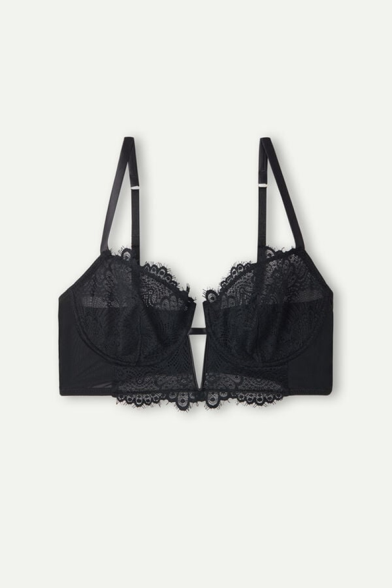 Intimissimi Stunning Beauty Daniela Balconette Bustier Zwart | TBEWZ23845