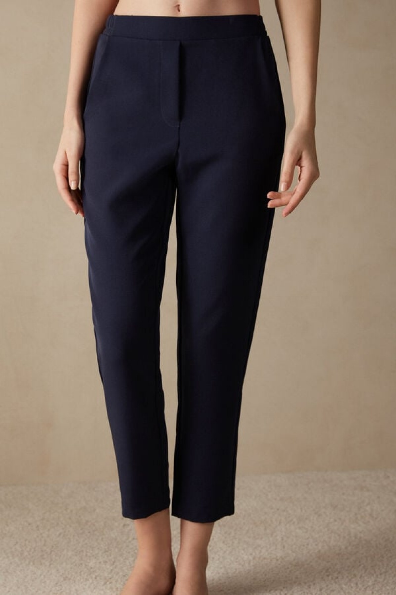 Intimissimi Trousers with Pockets Blauw | BEEGJ21054