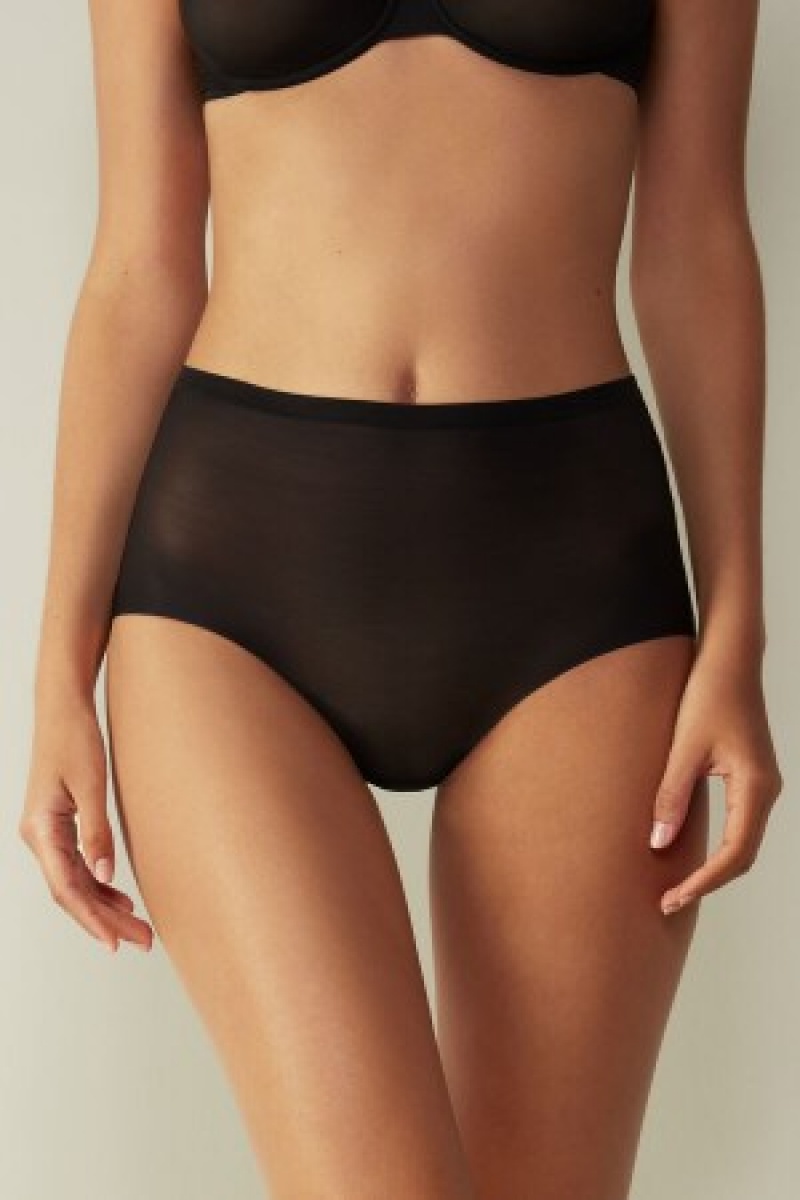 Intimissimi Invisible Touch Hipster Zwart | BEQAV82185