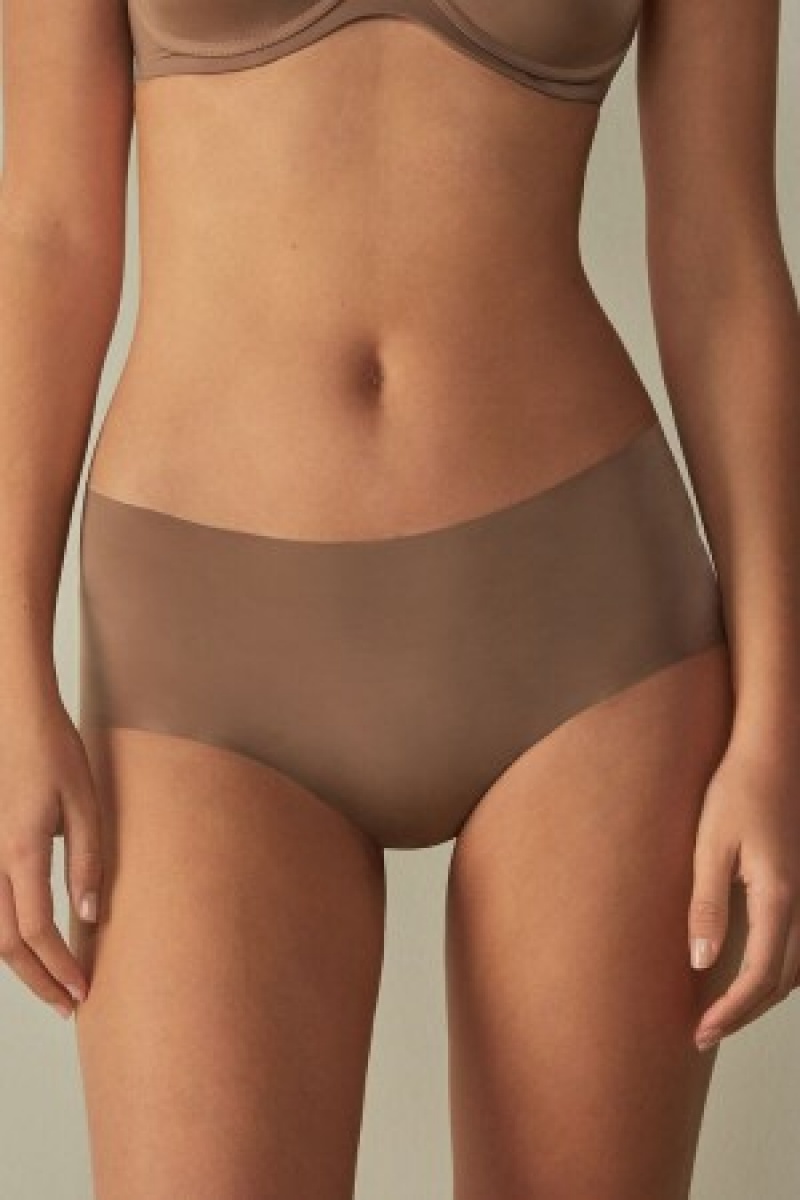 Intimissimi Seamless Microfiber Hipster Natural | BEDYB29755