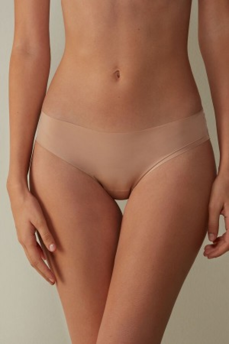 Intimissimi Seamless Microfiber Panties Natural | DBEVO54394