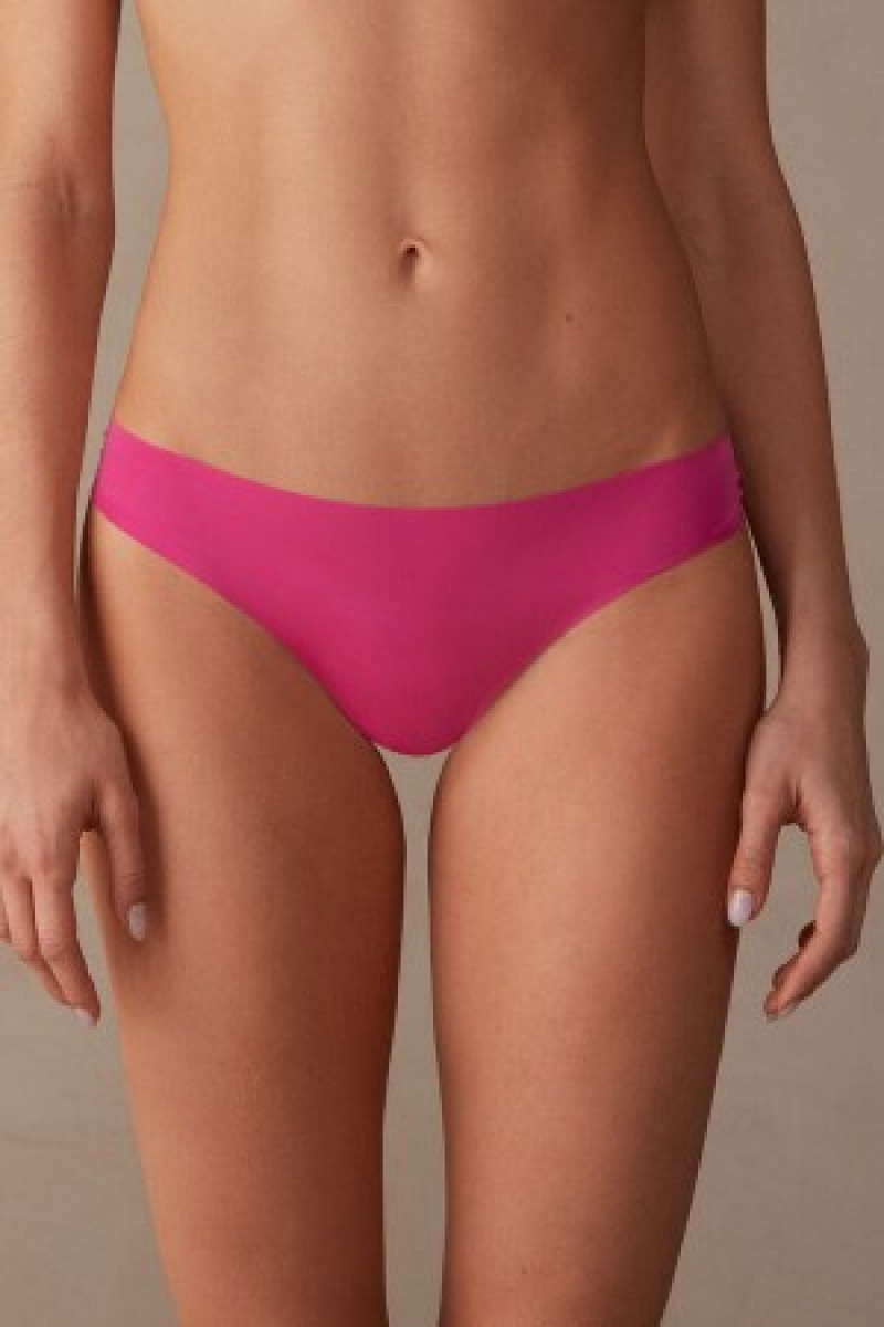 Intimissimi Brazilian Panties in Seamless Ultra Light Microfiber Roze | GBEUC22755