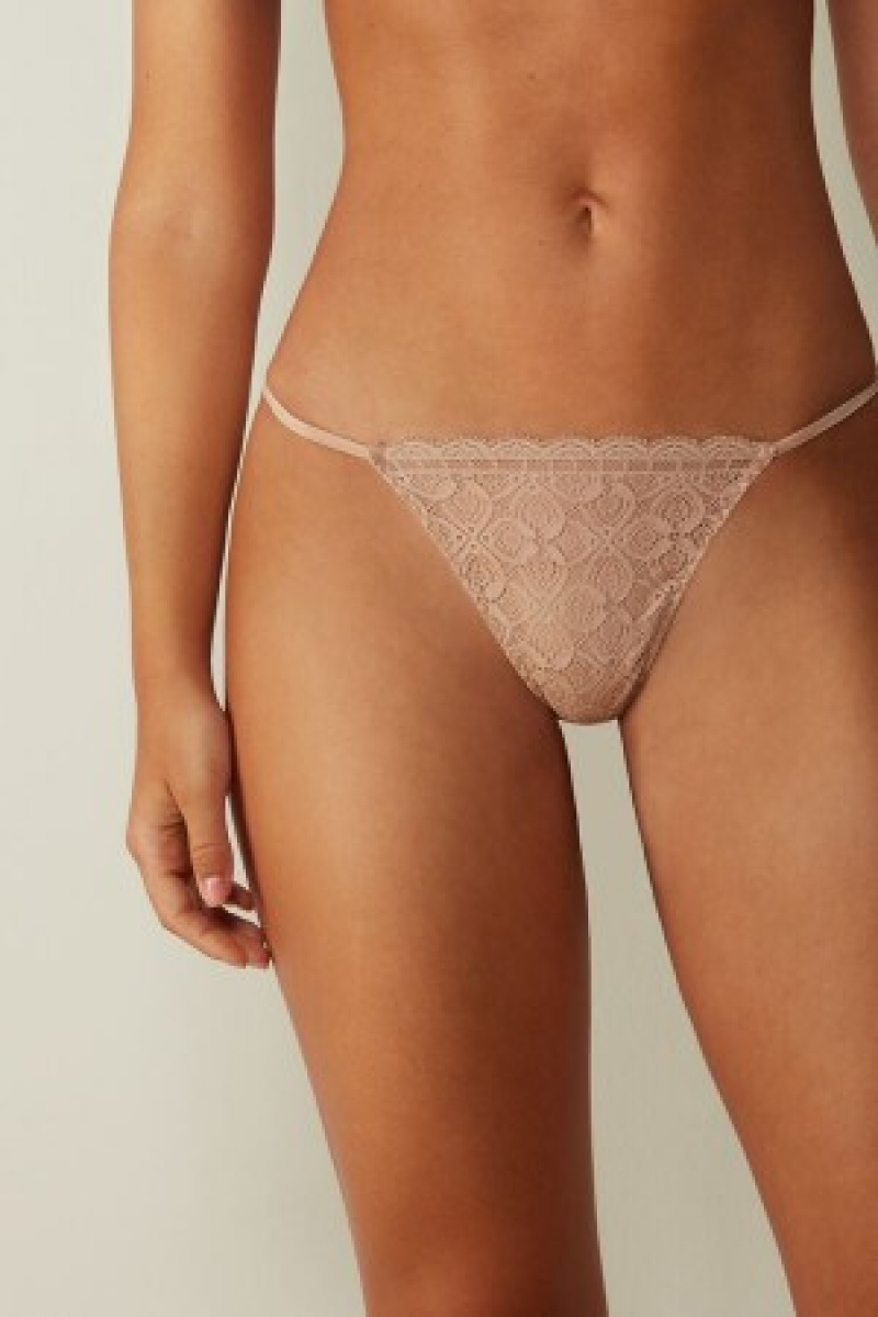 Intimissimi Kanten String String Natural | BEJVR36368