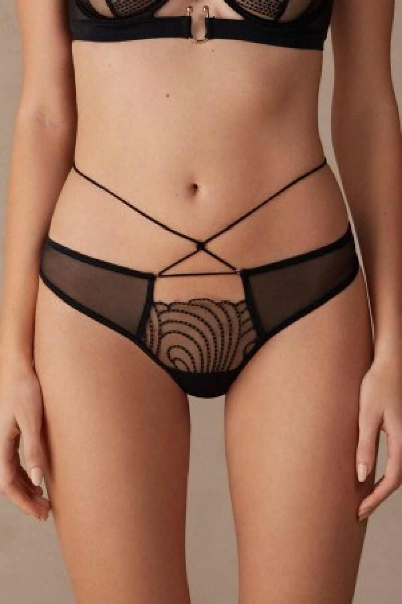 Intimissimi Steal the Show String Zwart | BEDYB97695