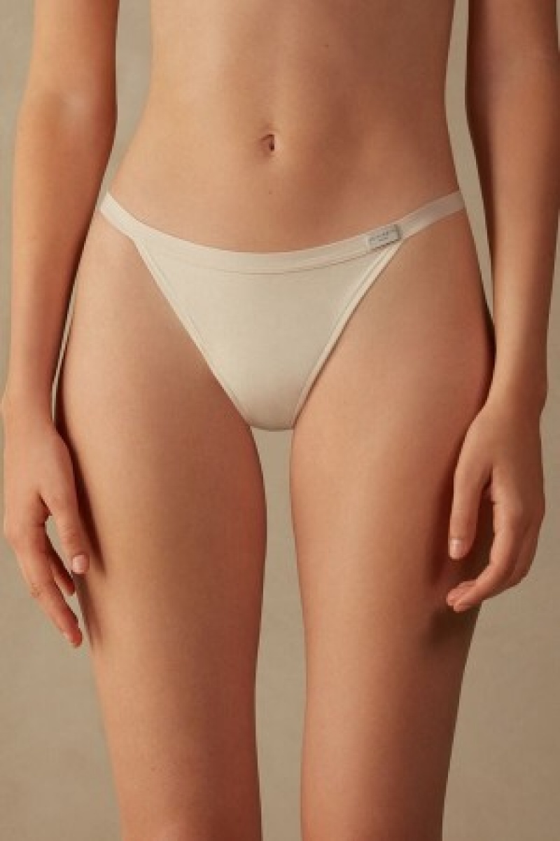 Intimissimi String String in Katoenen Natural | PBEQX19700