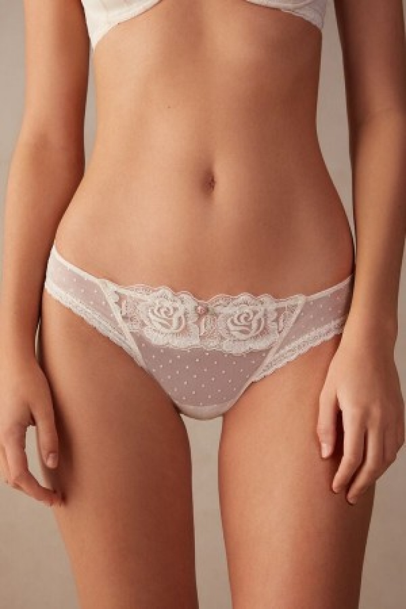 Intimissimi Scent of Roses Panties Natural | BEZDE33375