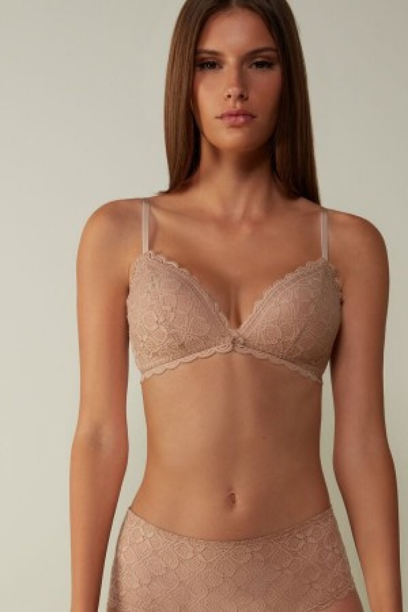 Intimissimi Tiziana Triangle Bra in Kanten Natural | MBEFT50148