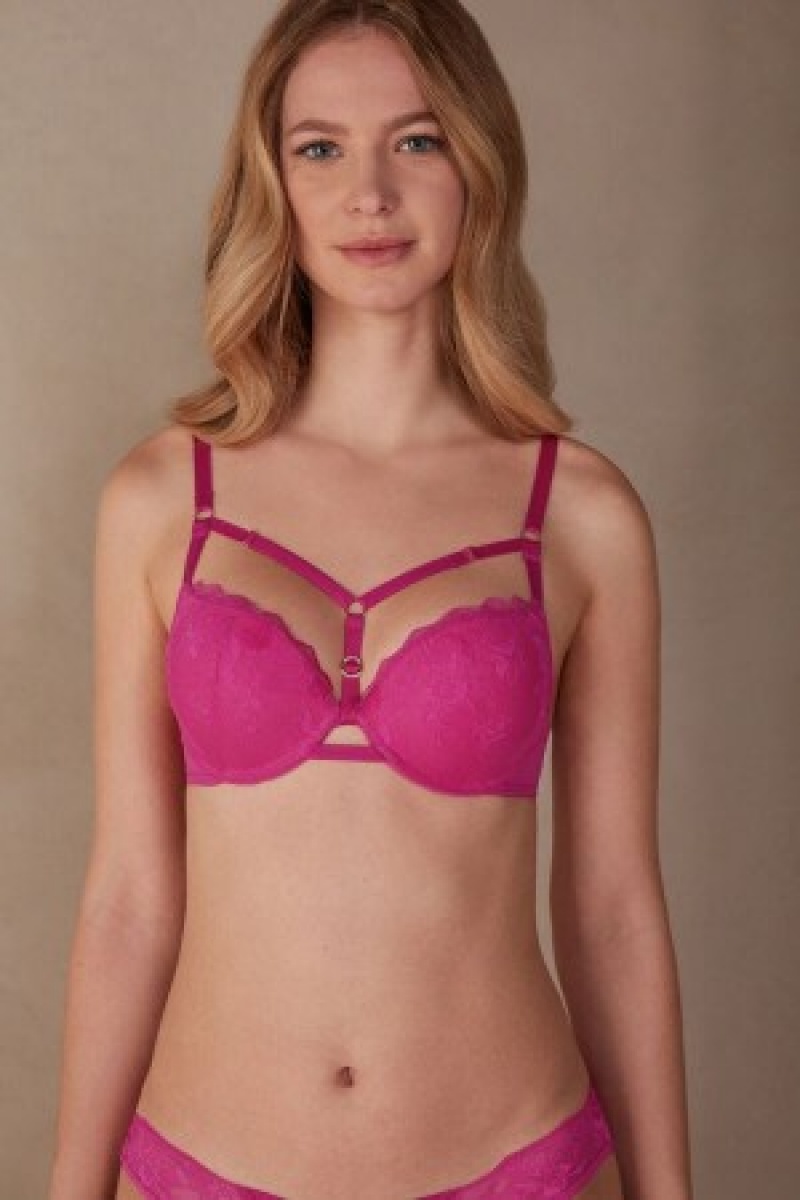 Intimissimi Fearless Femininity Elettra Super Push-up Bra Roze | TBEPQ80476