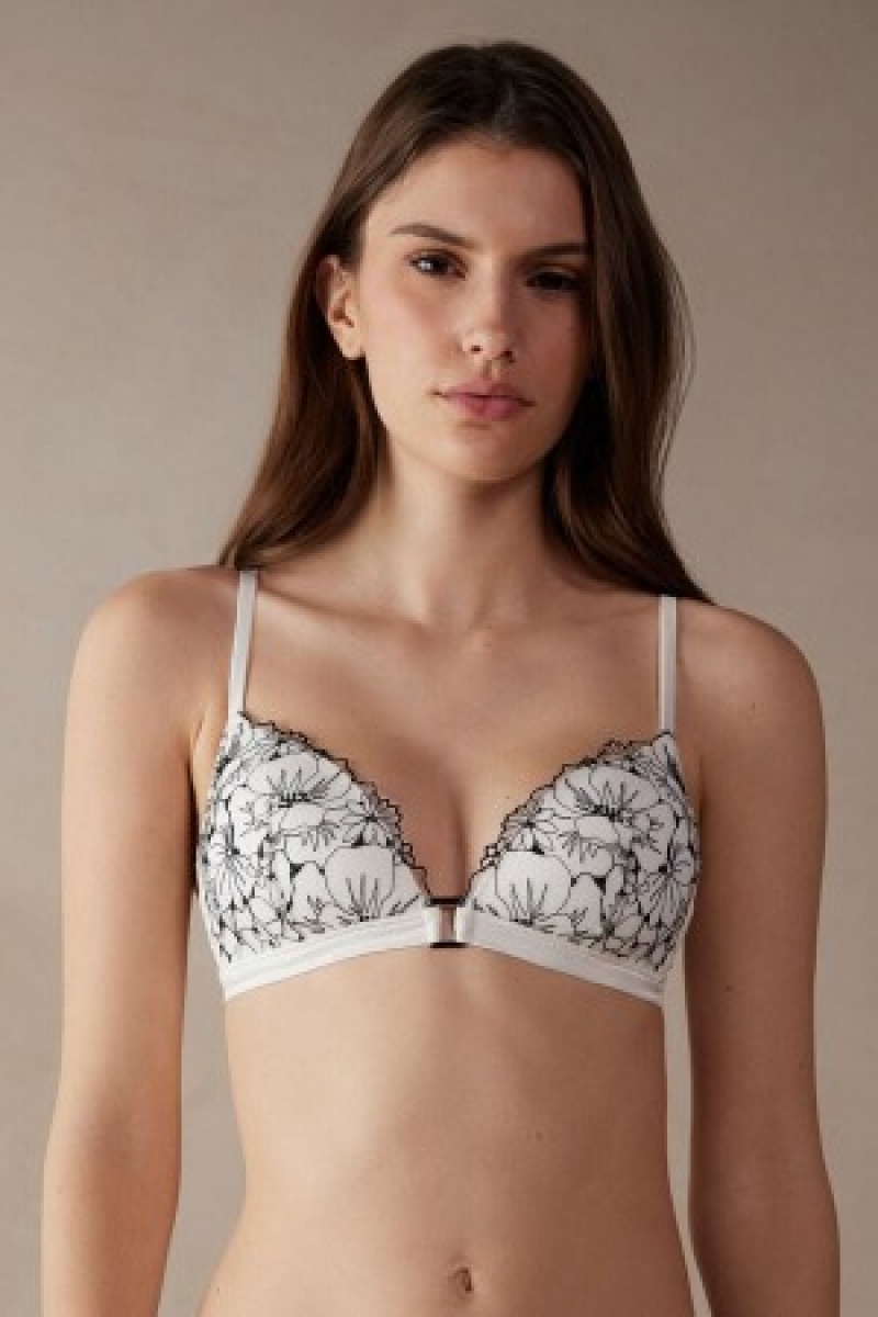 Intimissimi Pure Joy Tiziana Triangle Bra Wit | GBEEC81548