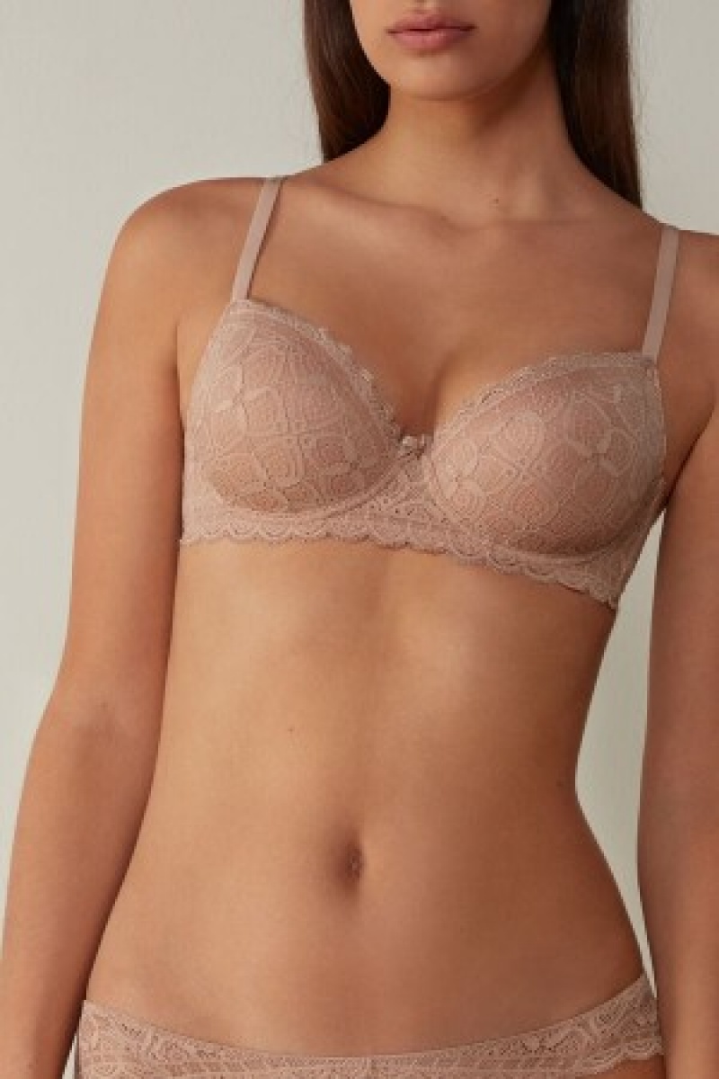 Intimissimi Sofia Balconette Bra in Kanten Natural | BEXBR34283