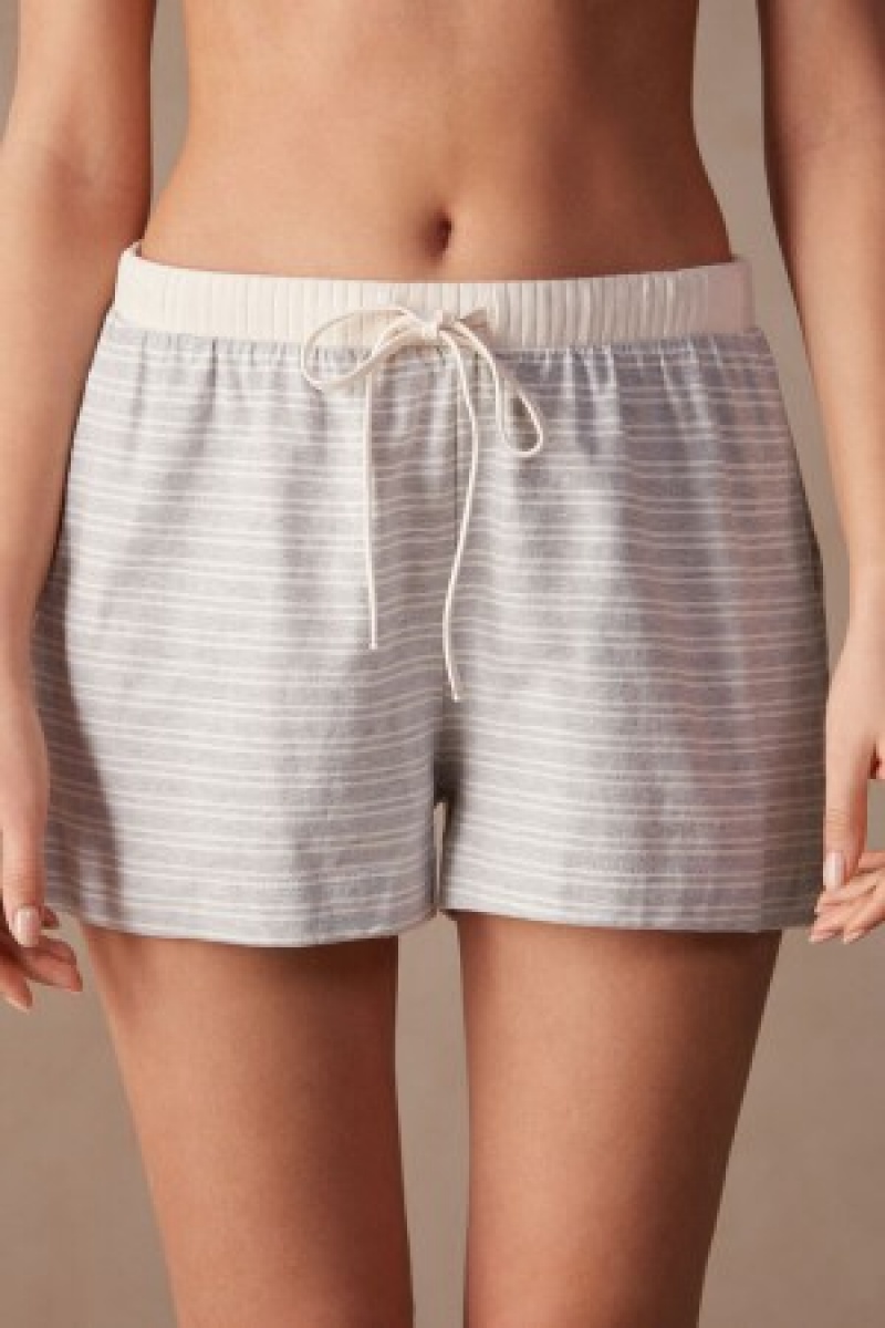 Intimissimi Vrijetijds Sunday Shorts Wit | TBEPQ53737