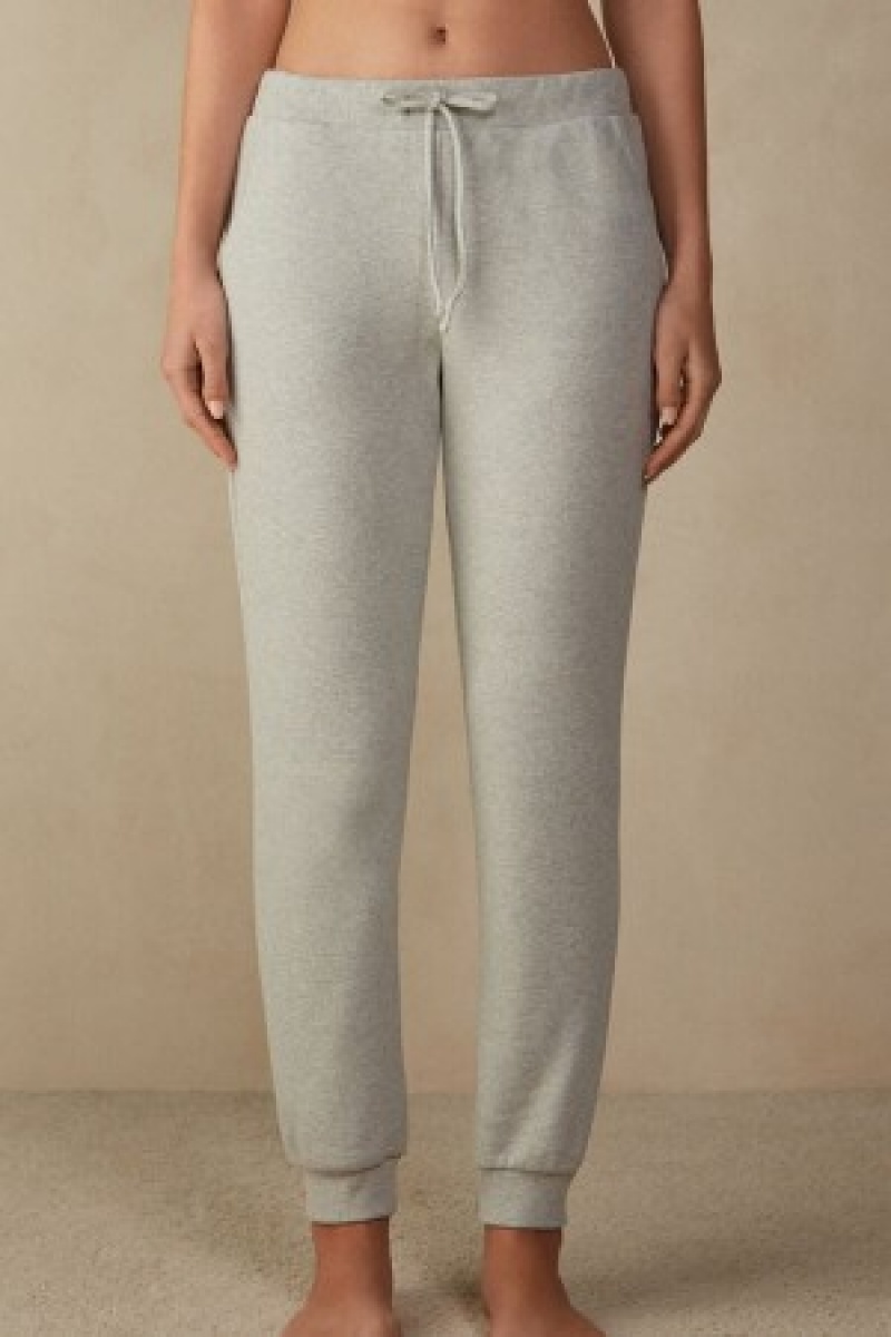 Intimissimi Warm Cuddles Full Length Cuffed Pants Grijs | YBEGT95843