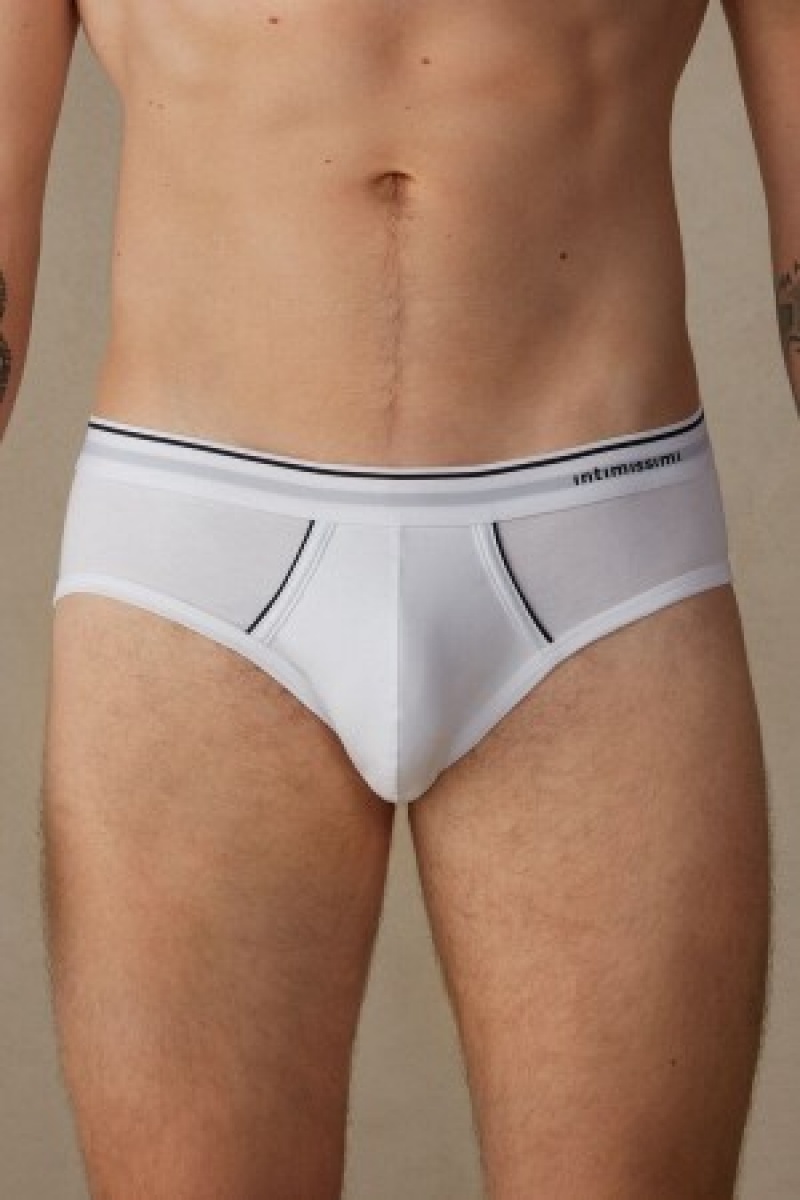 Intimissimi Supima Katoenen Briefs with Visible Elastic Wit | BEQAV27221