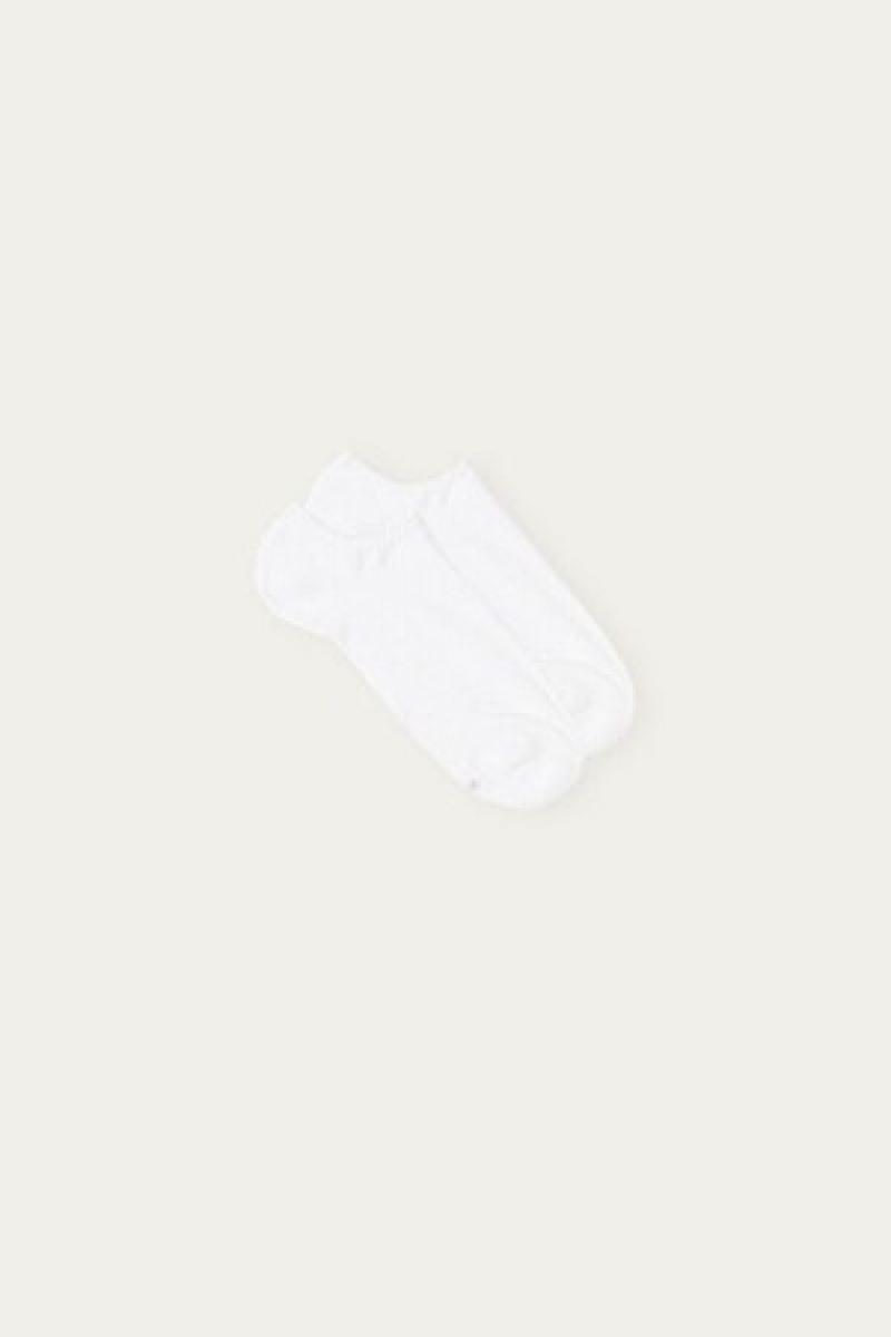 Intimissimi No-show Socks in Terrycloth Wit | LBETR49080